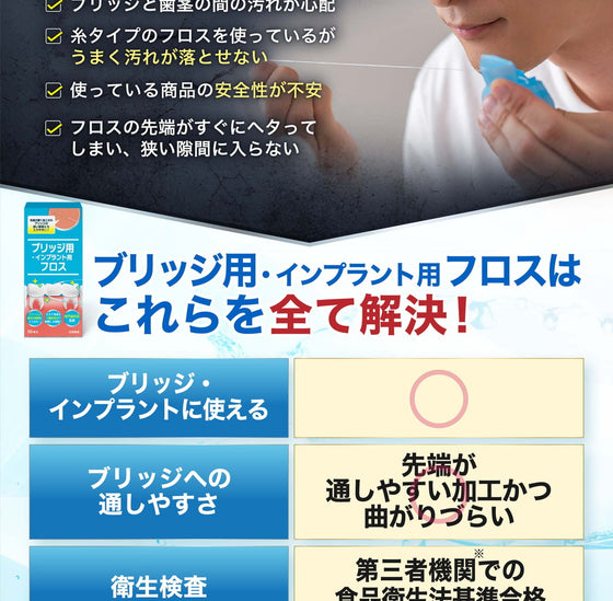 ブリッジ用フロス
