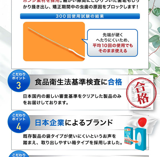 ブリッジ用フロス