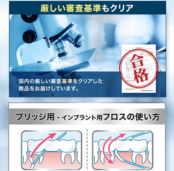 ブリッジ用フロス